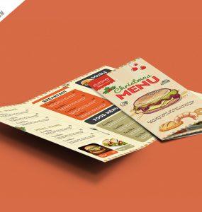 Izrada Brosura Za Restoran Retro Bi Fold Min